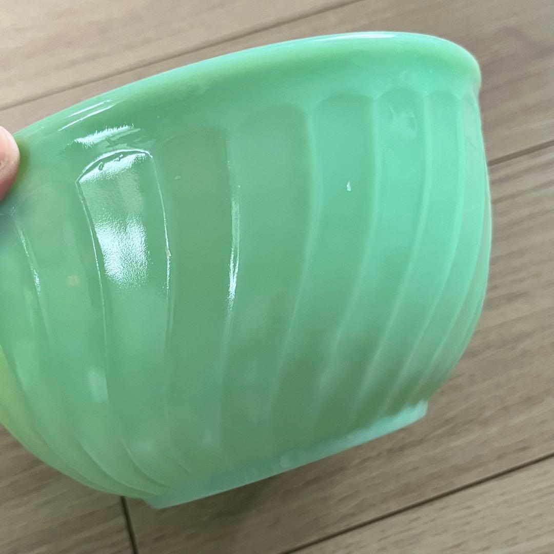 ファイヤーキング　ミキシングボウル　3個セット　ジェダイ　ミルクガラス