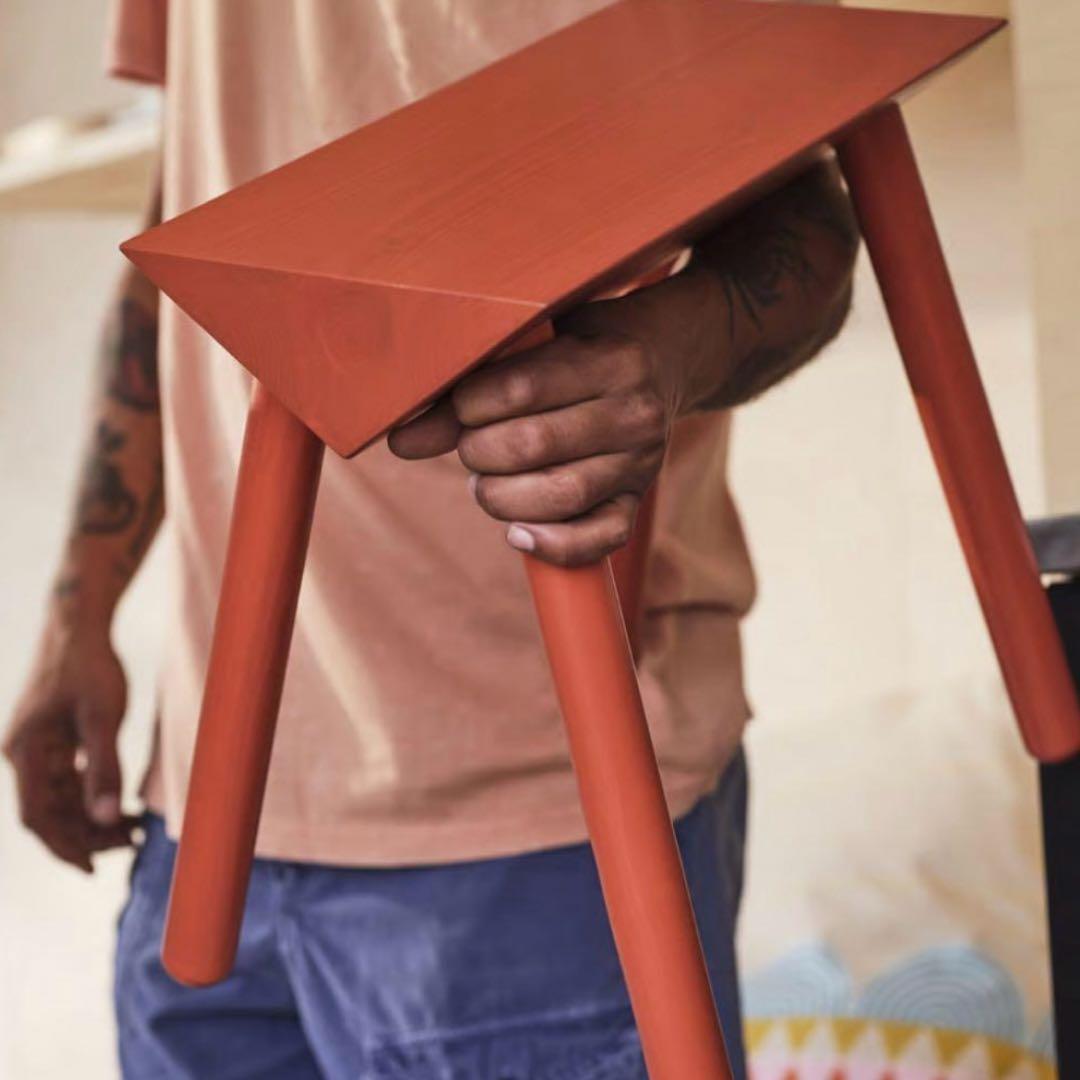 IKEA OMMJÄNGE オッミェンゲ　スツール