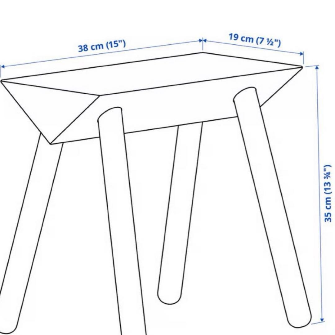 IKEA OMMJÄNGE オッミェンゲ　スツール