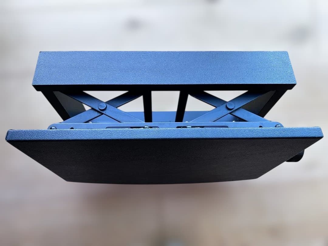 ピアノ 足台 補助台 高さ調節 ブラック 中古