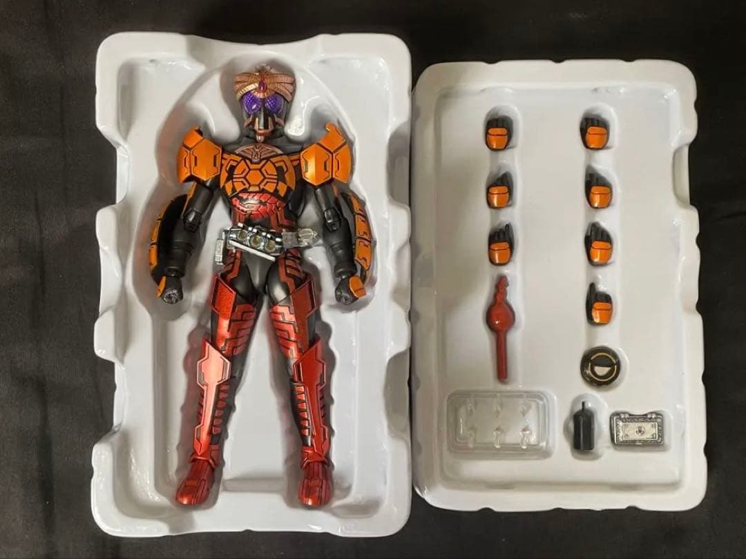 真骨彫製法仮面ライダーオーズブラカワニコンボ