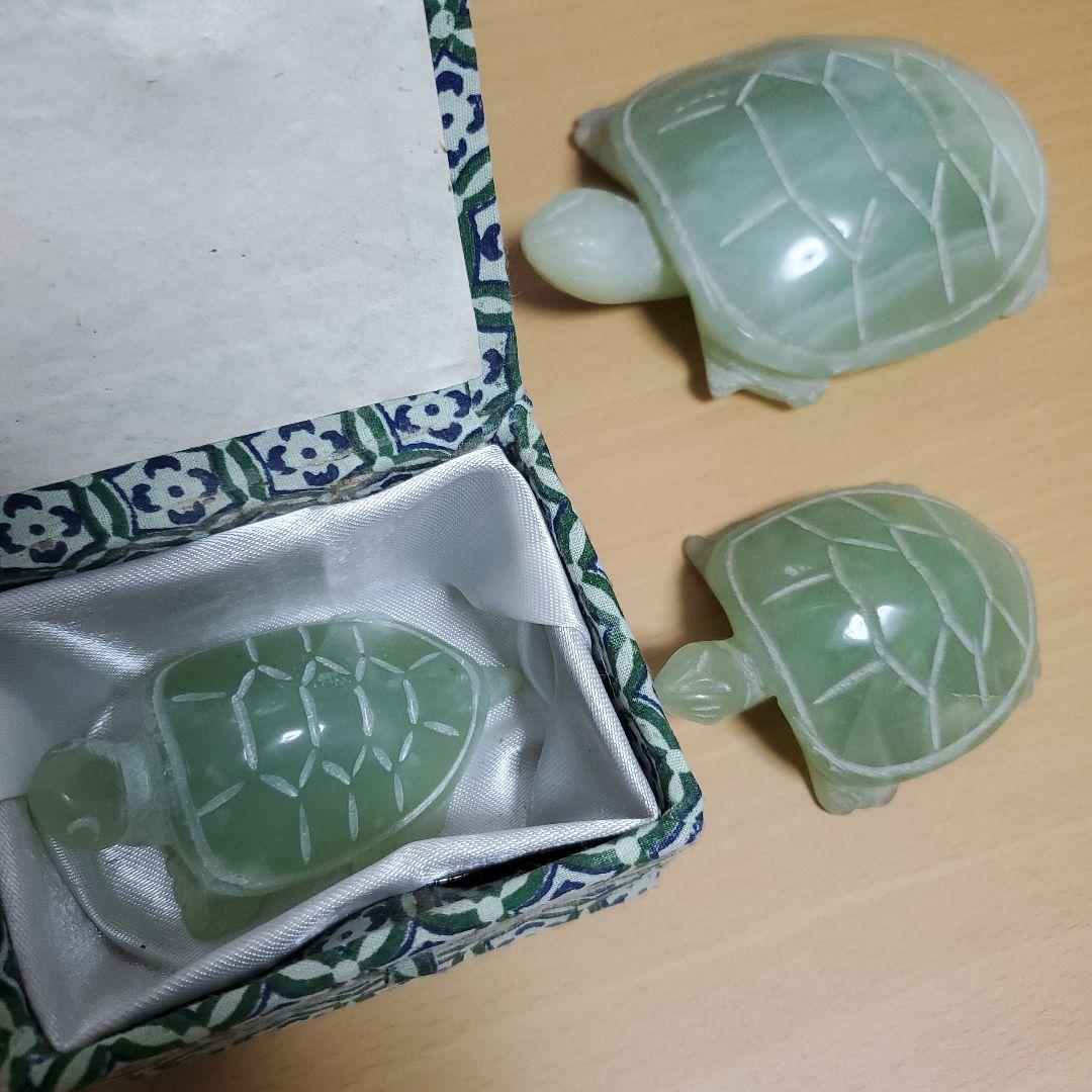 ⚠️値下げ⚠️ミャンマー産　翡翠　置物　536g