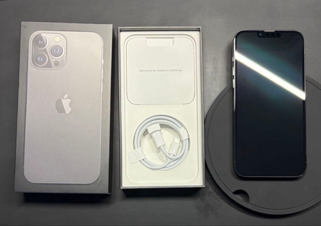 【美品】iPhone13ProMax 512GBグラファイト