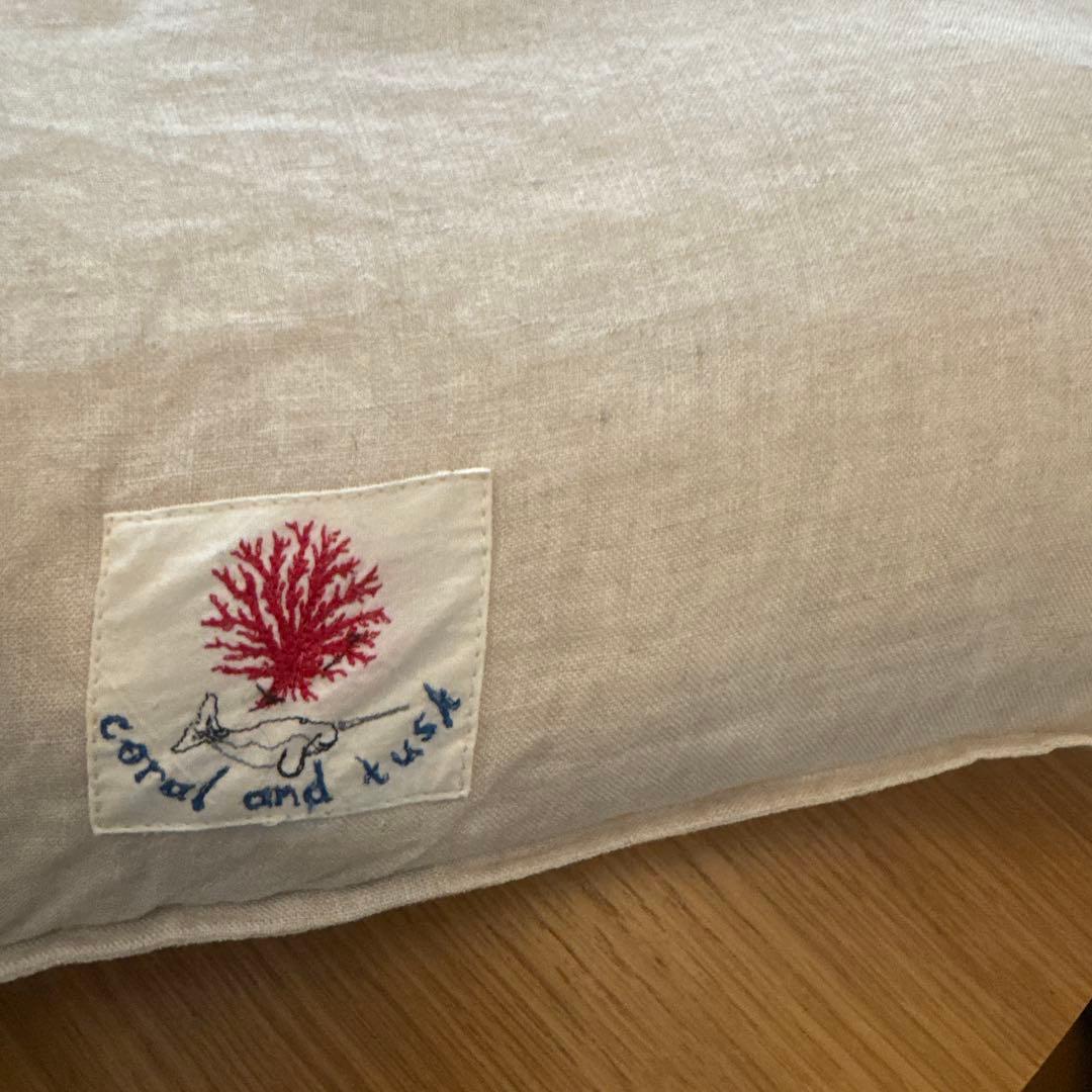 最終お値下げ　コーラルアンドタスク　CORAL & TUSK クッションカバー