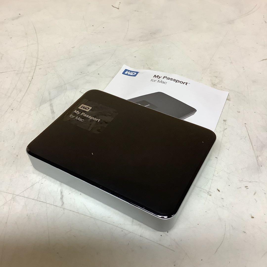 WD MyPassport 2TB Mac用外付HDD（わ-44)