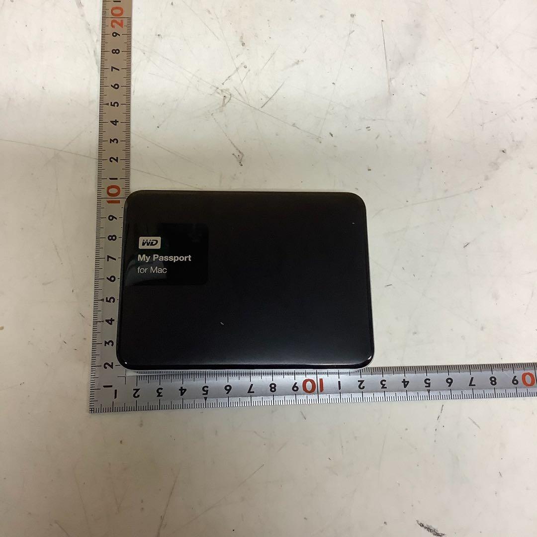WD MyPassport 2TB Mac用外付HDD（わ-44)