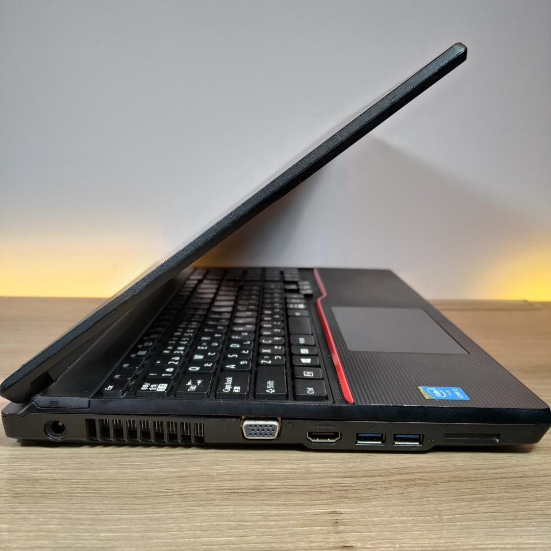 【爆速高性能】徹底整備 富士通日本製造ノートパソコン i5オフィス付きWin11