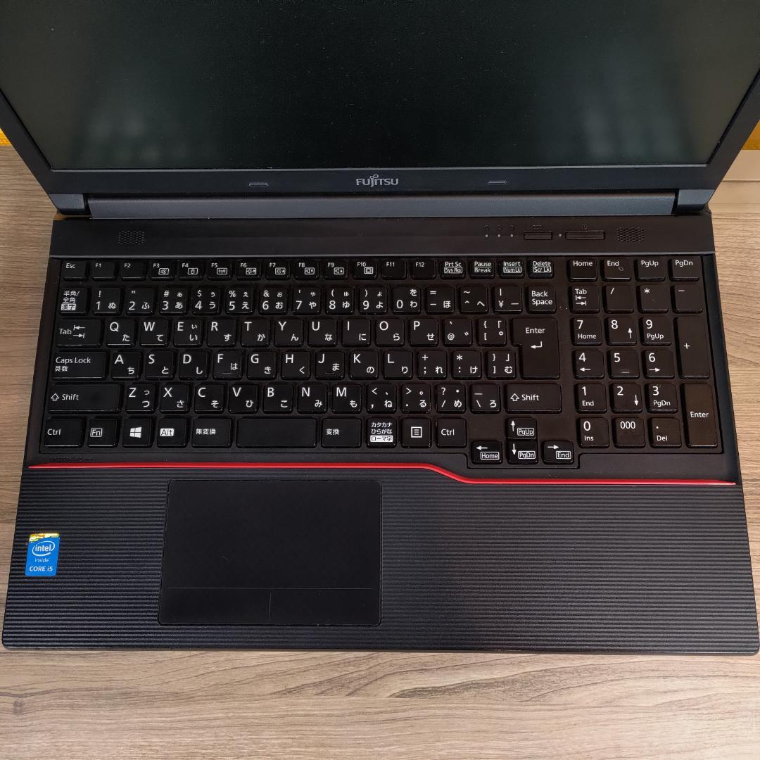 【爆速高性能】徹底整備 富士通日本製造ノートパソコン i5オフィス付きWin11