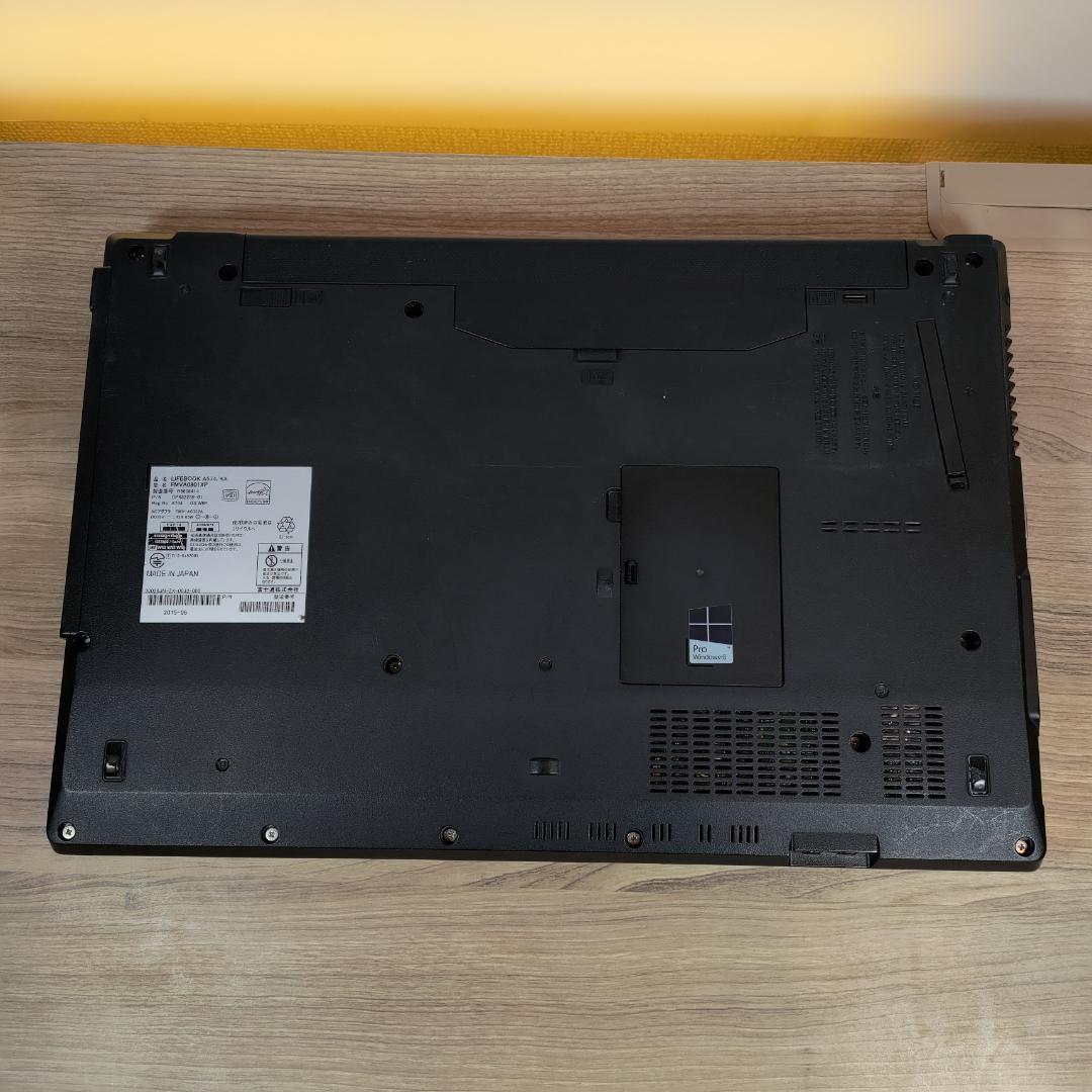 【爆速高性能】徹底整備 富士通日本製造ノートパソコン i5オフィス付きWin11