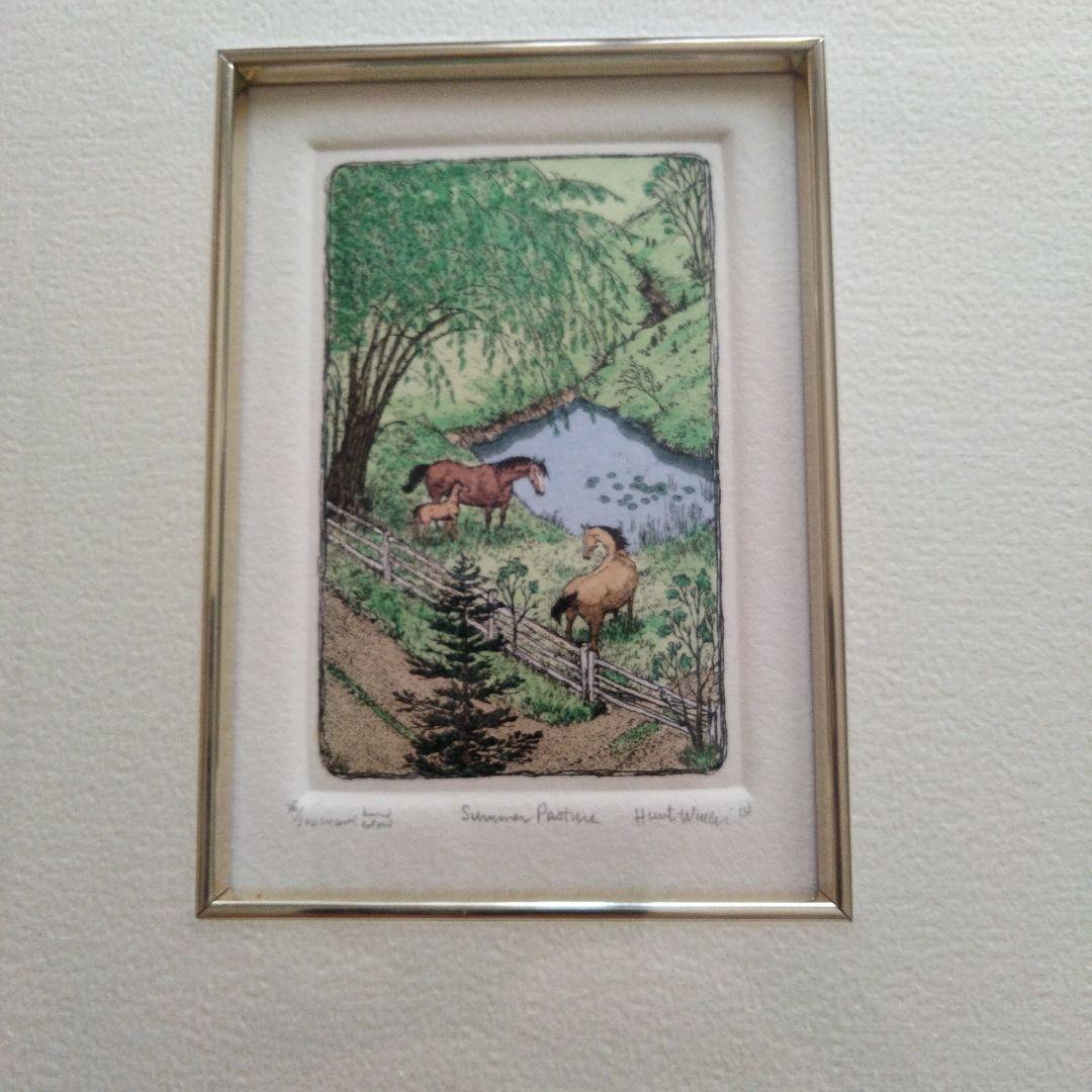 Scenic Pastures リトグラフ 絵画