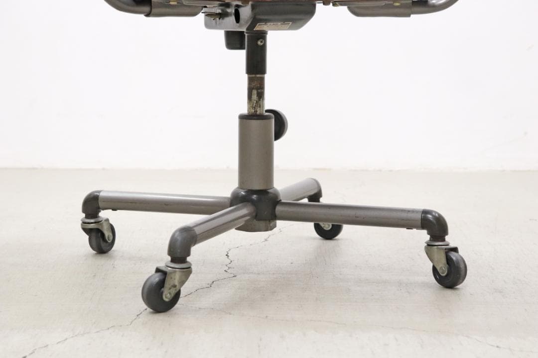 ヴィンテージ アーム付き キャスターチェア オフィス 事務椅子 レトロ