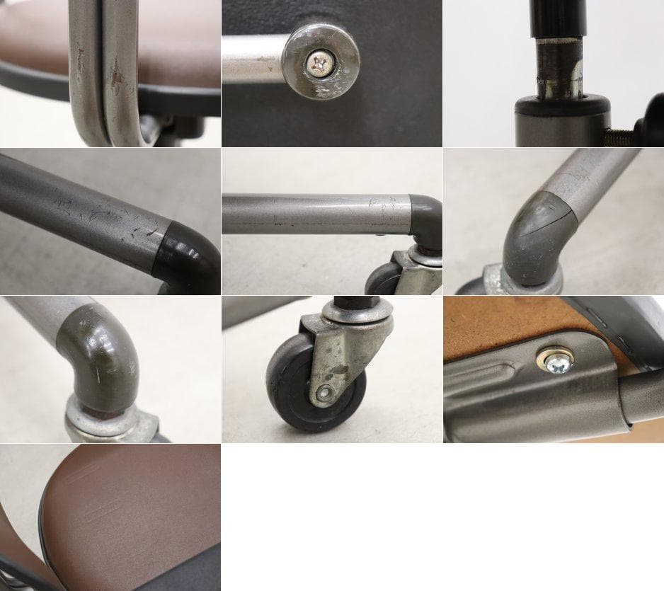 ヴィンテージ アーム付き キャスターチェア オフィス 事務椅子 レトロ