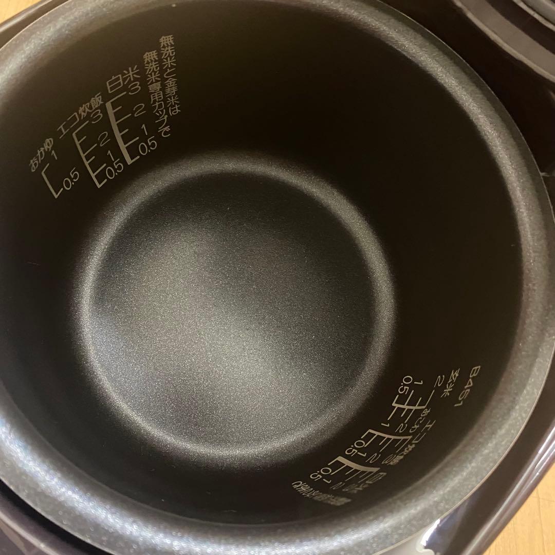 象印 NL-BA05 炊飯器 0.5L 取扱説明書付き