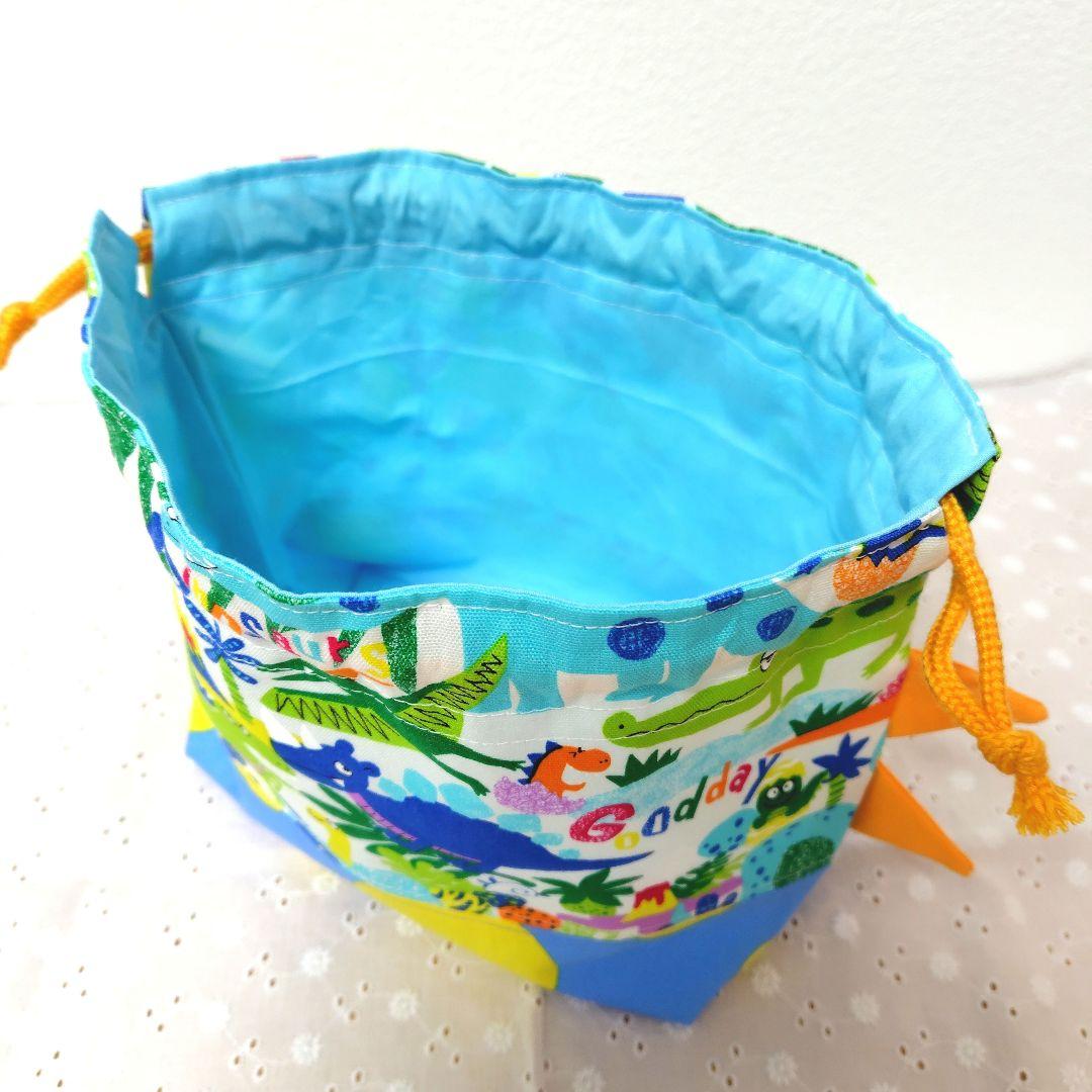 レッスンバッグセット　ハンドメイド　恐竜