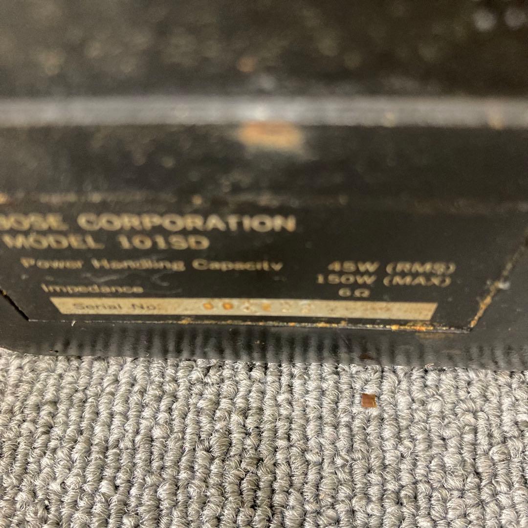 BOSEボーズ　スピーカー 101SD ２点セット　ブラック