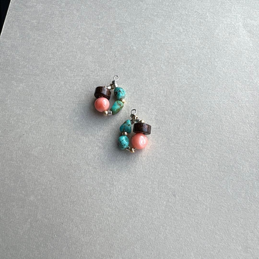 no.150 秋涛の珊瑚とアリゾナターコイズ