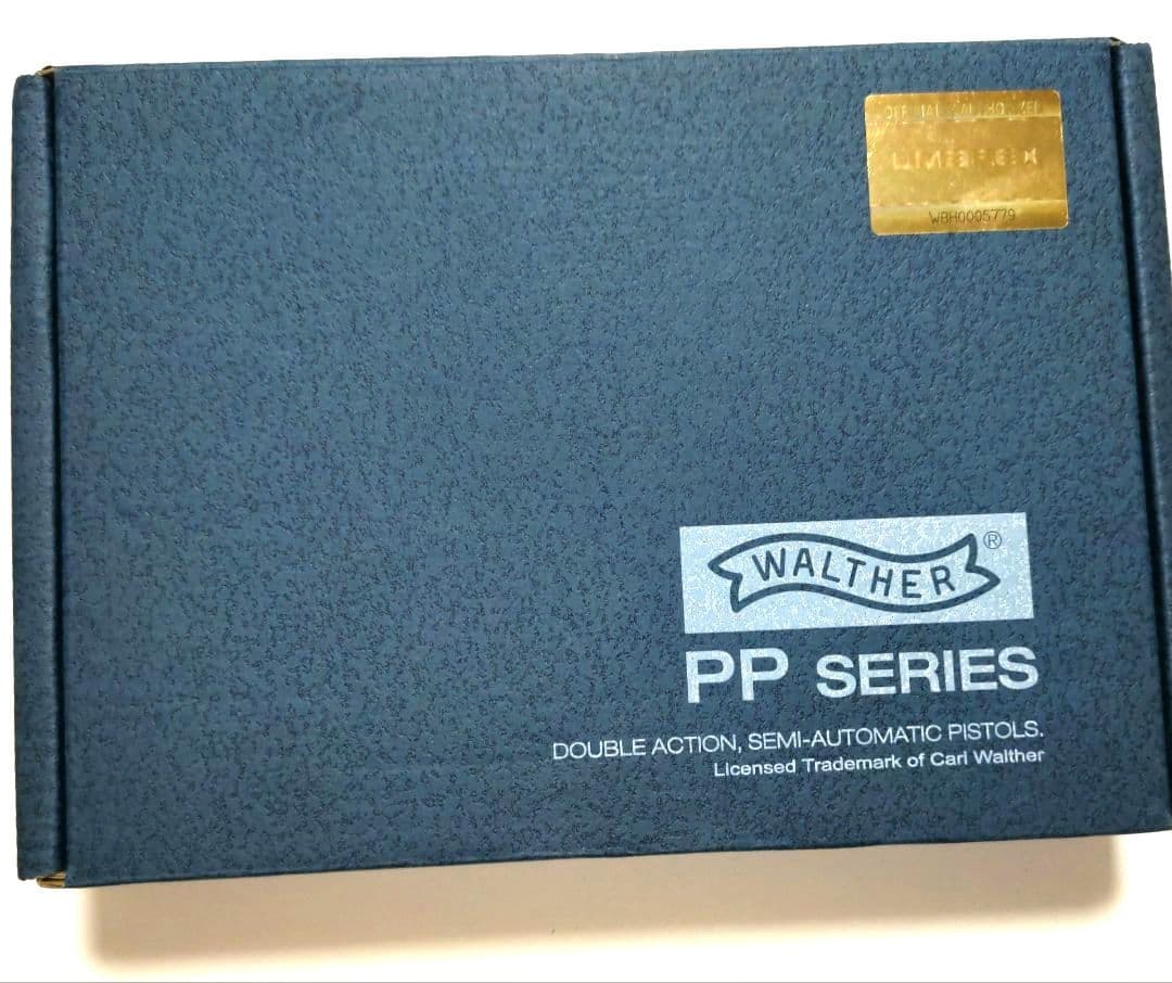 新品未使用品　ワルサーPPK ブラックモデルMARUZEN ガスブローバック