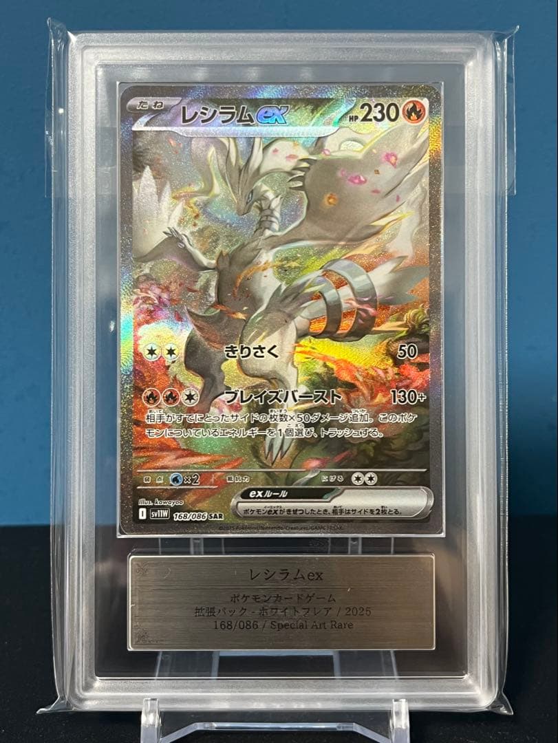 ゼクロムex SAR レシラムex SAR ARS10+セット