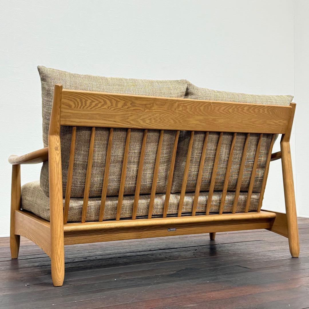 H23K6 展示品 ナガノインテリア J-calm 2人掛けソファ 21万