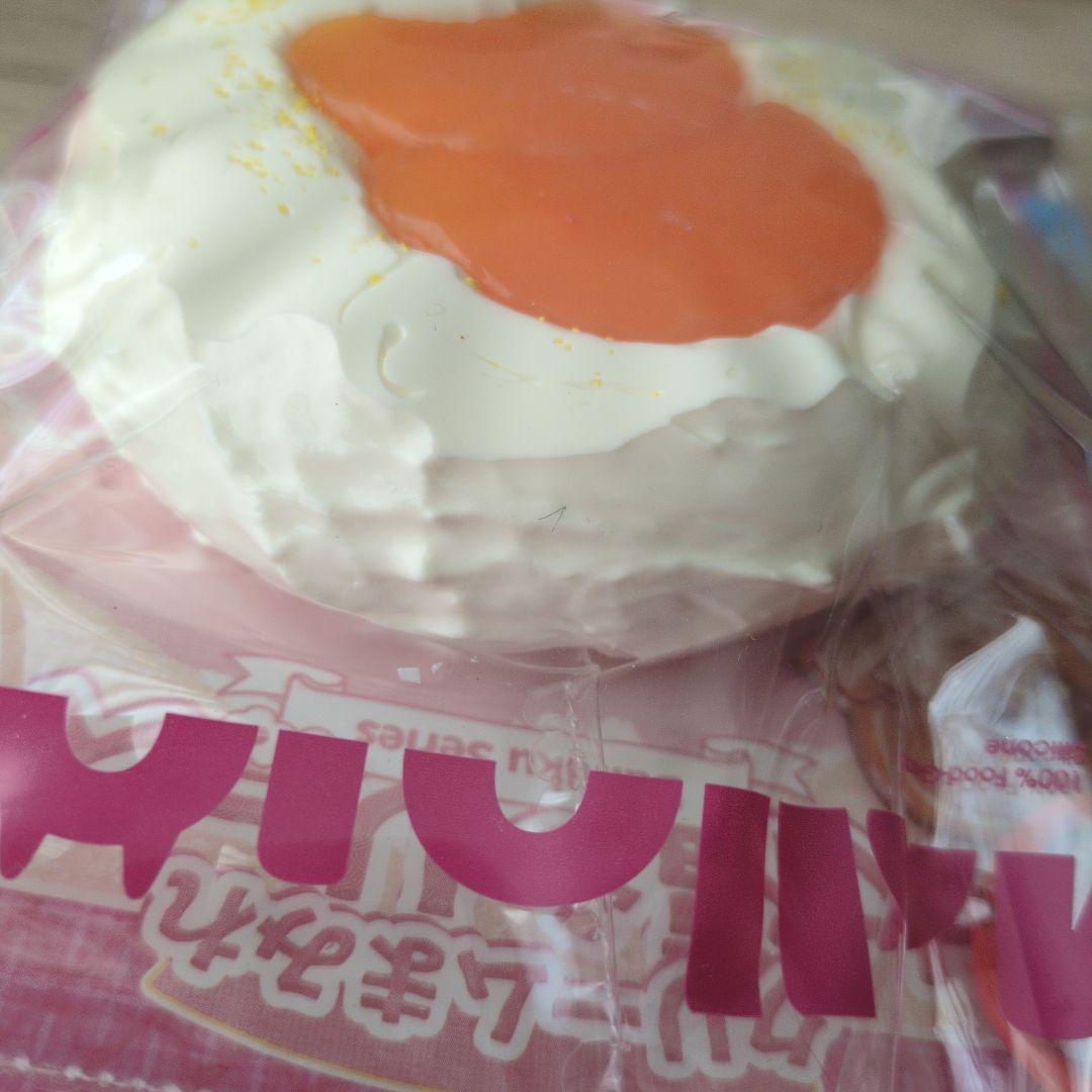 未使用　メロジョイ　Mellojoy　スクイーズ　大福　オレンジ　みかん