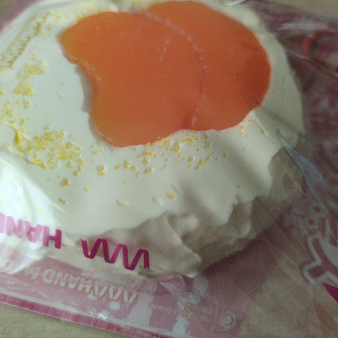 未使用　メロジョイ　Mellojoy　スクイーズ　大福　オレンジ　みかん