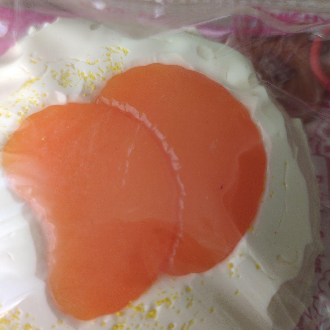 未使用　メロジョイ　Mellojoy　スクイーズ　大福　オレンジ　みかん