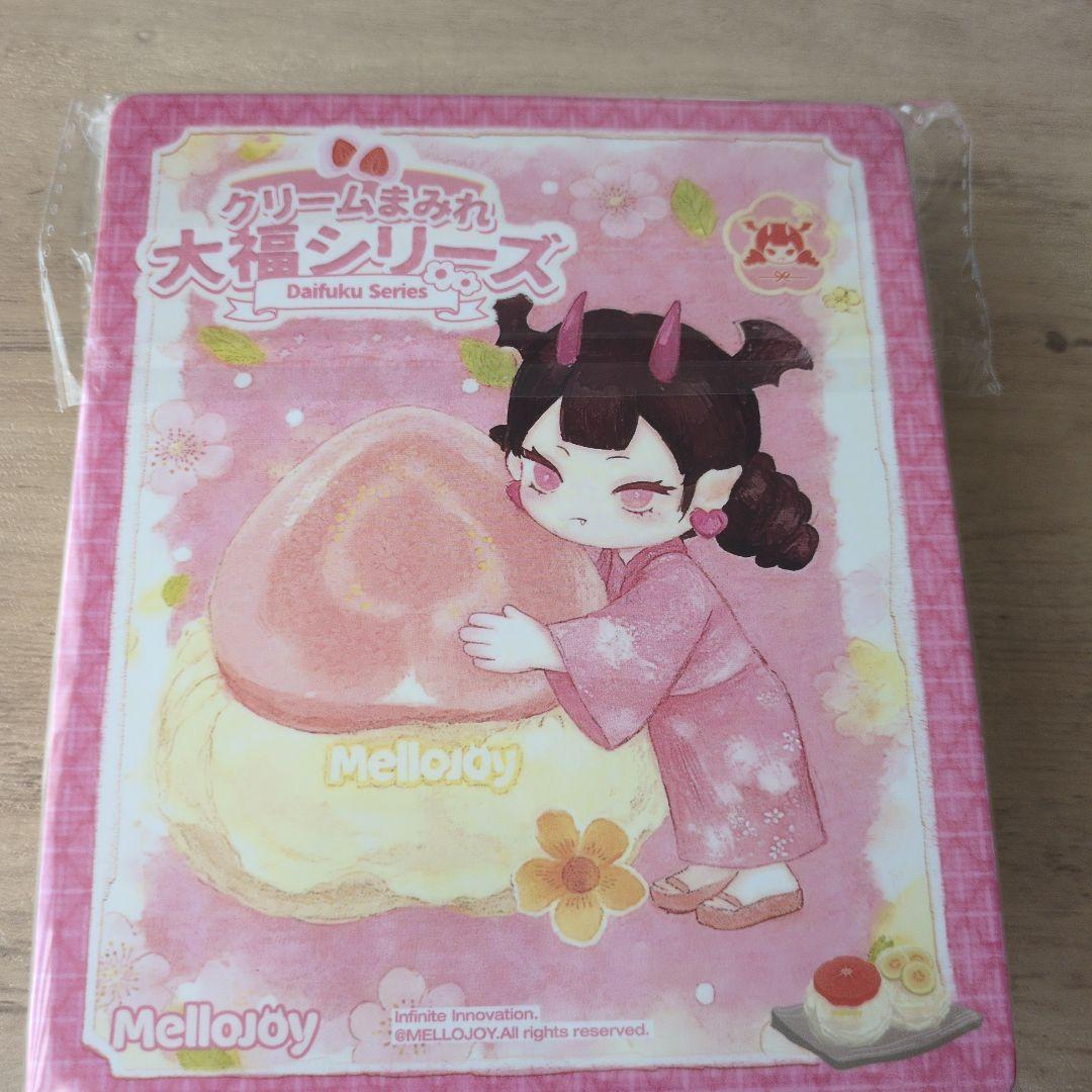 未使用　メロジョイ　Mellojoy　スクイーズ　大福　オレンジ　みかん