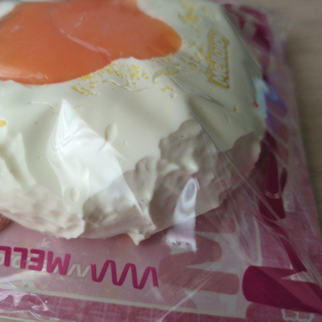 未使用　メロジョイ　Mellojoy　スクイーズ　大福　オレンジ　みかん