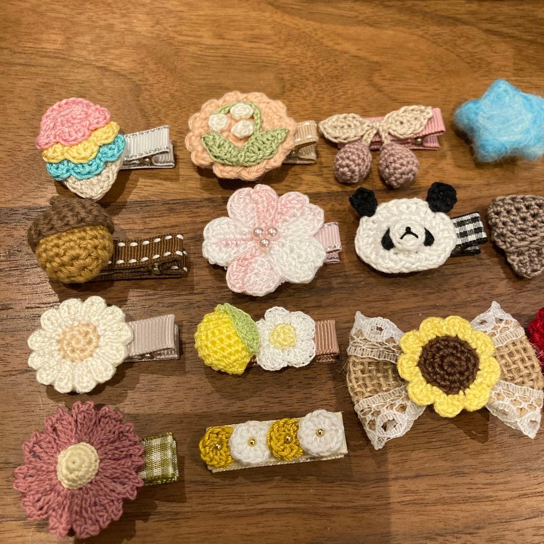 ふぁみちゃん様ご確認用☆ベビーヘアクリップ