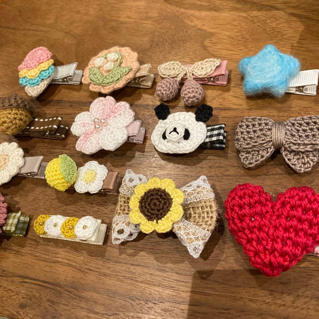 ふぁみちゃん様ご確認用☆ベビーヘアクリップ