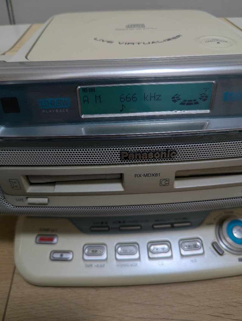 Panasonic RX-MDX81 CD MD カセットデッキ