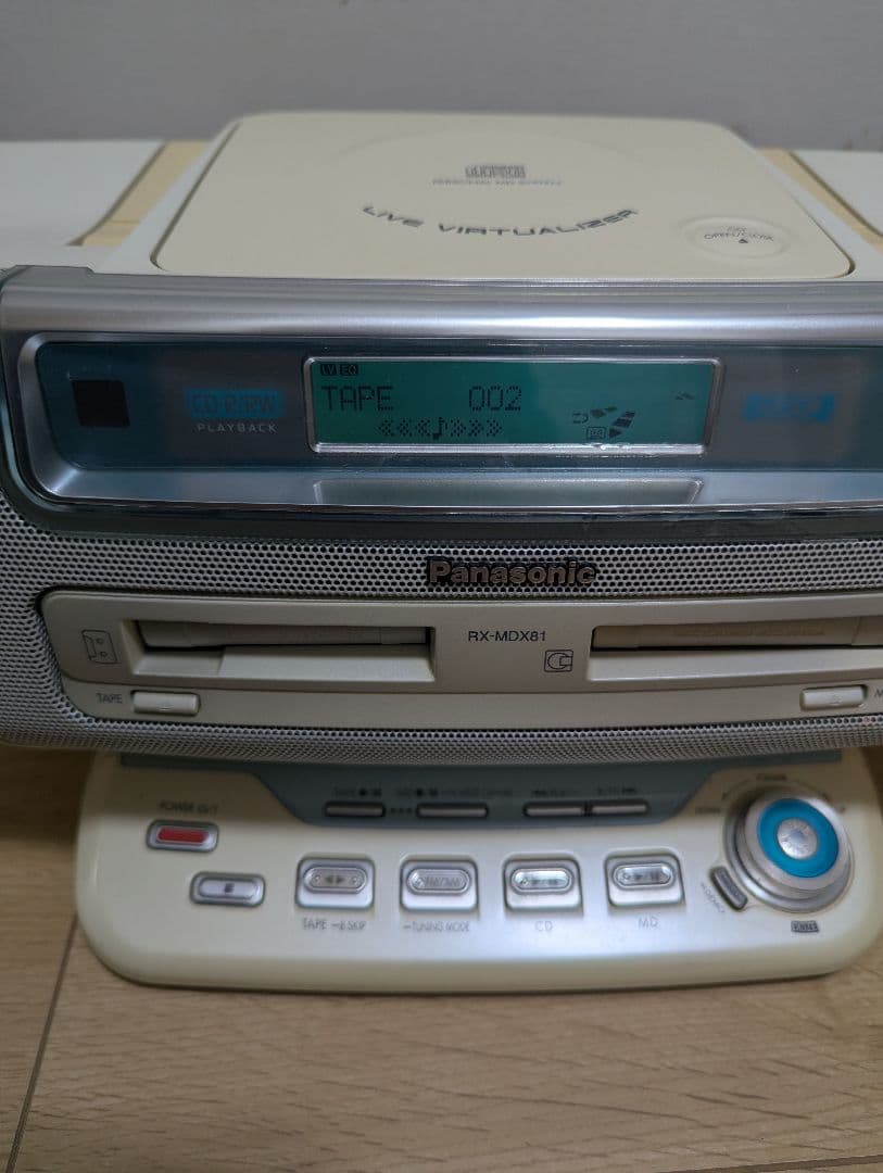 Panasonic RX-MDX81 CD MD カセットデッキ