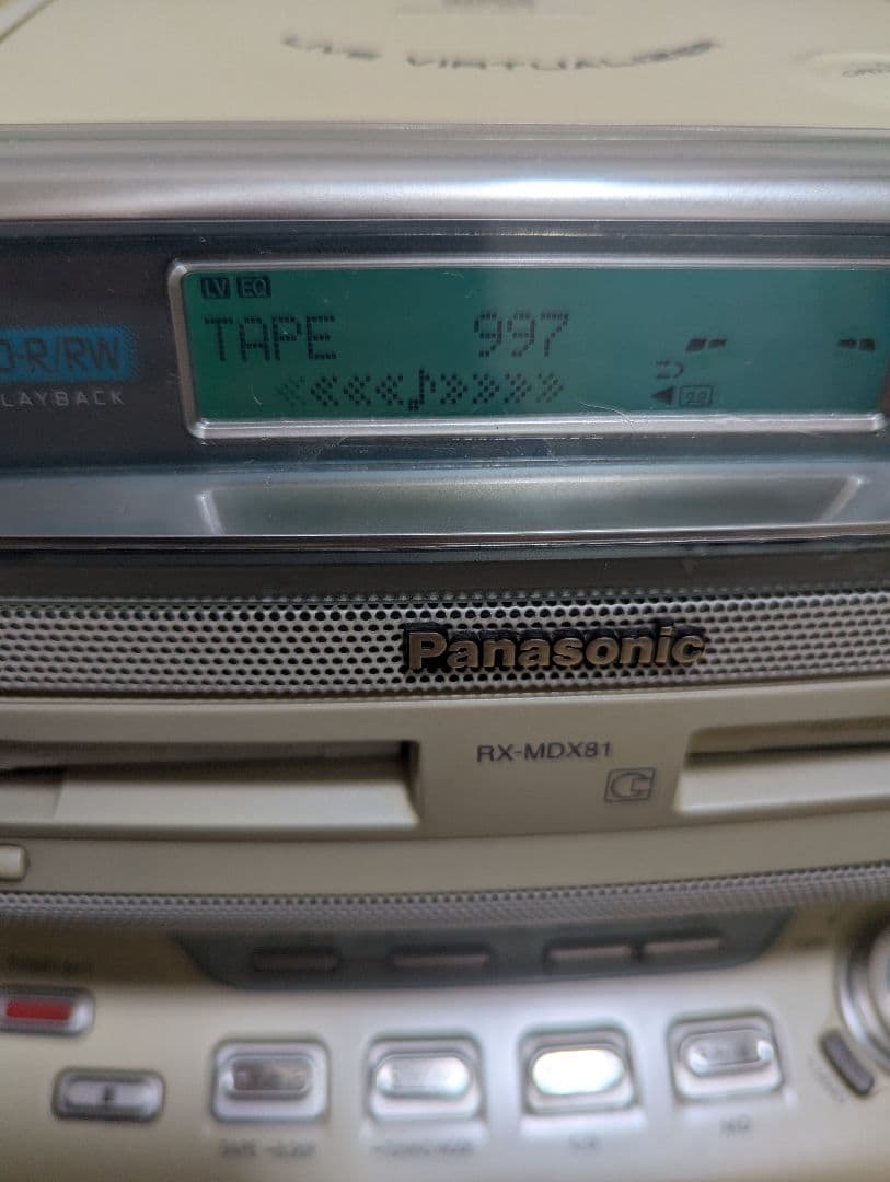Panasonic RX-MDX81 CD MD カセットデッキ