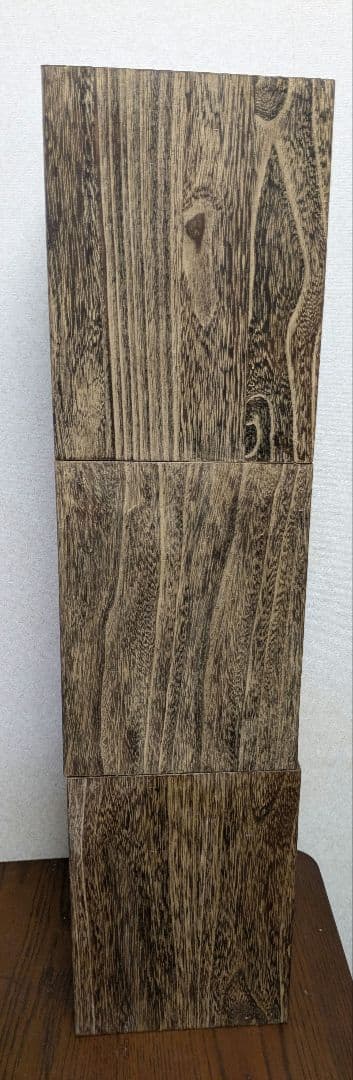 焼桐小物箪笥 アンティーク レトロ ヴィンテージ 引き出し3段 小物入れ 3個