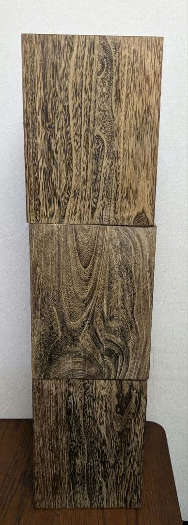 焼桐小物箪笥 アンティーク レトロ ヴィンテージ 引き出し3段 小物入れ 3個