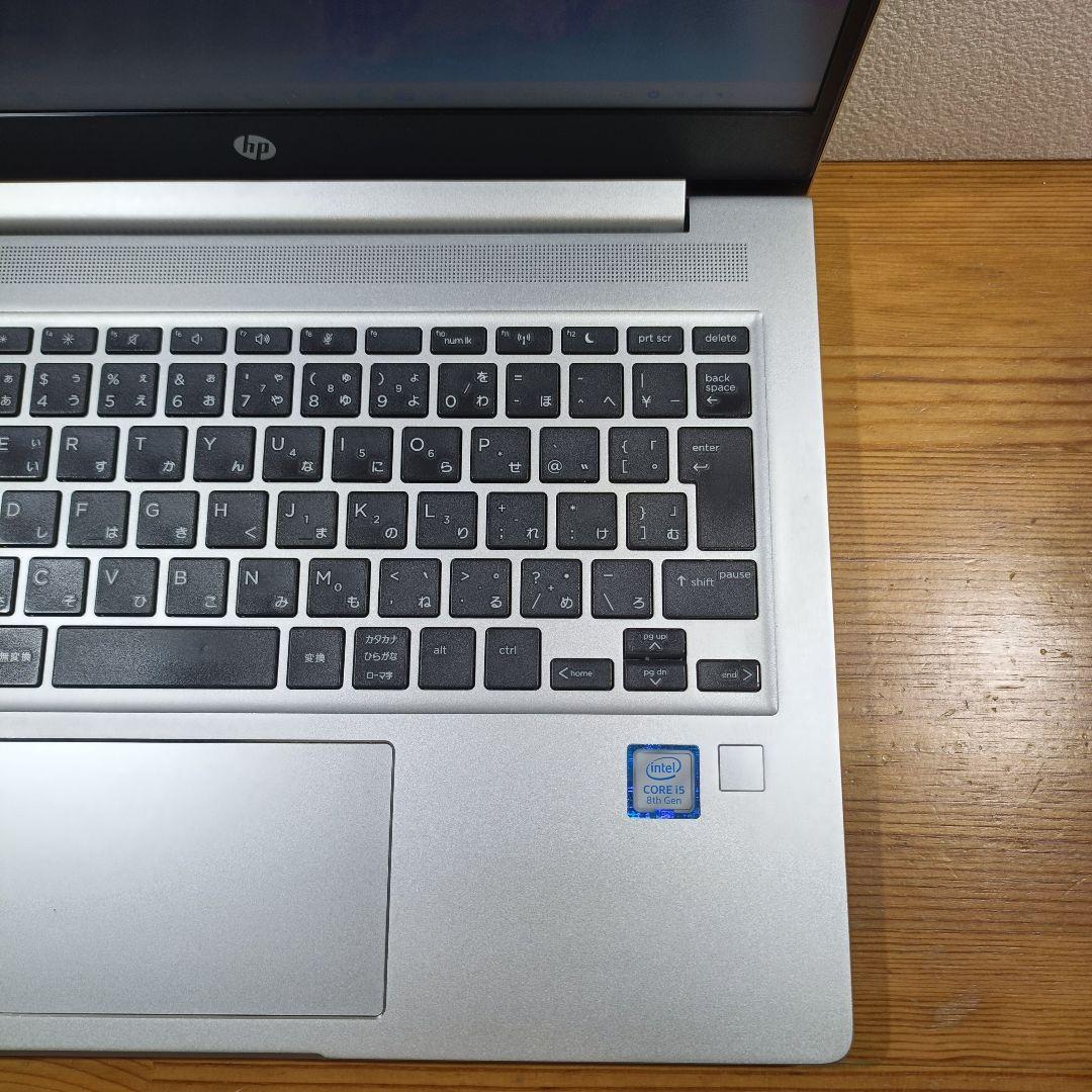 第8世代 i5 SSD メモリ16GB Windows11 ノートPC HP 銀