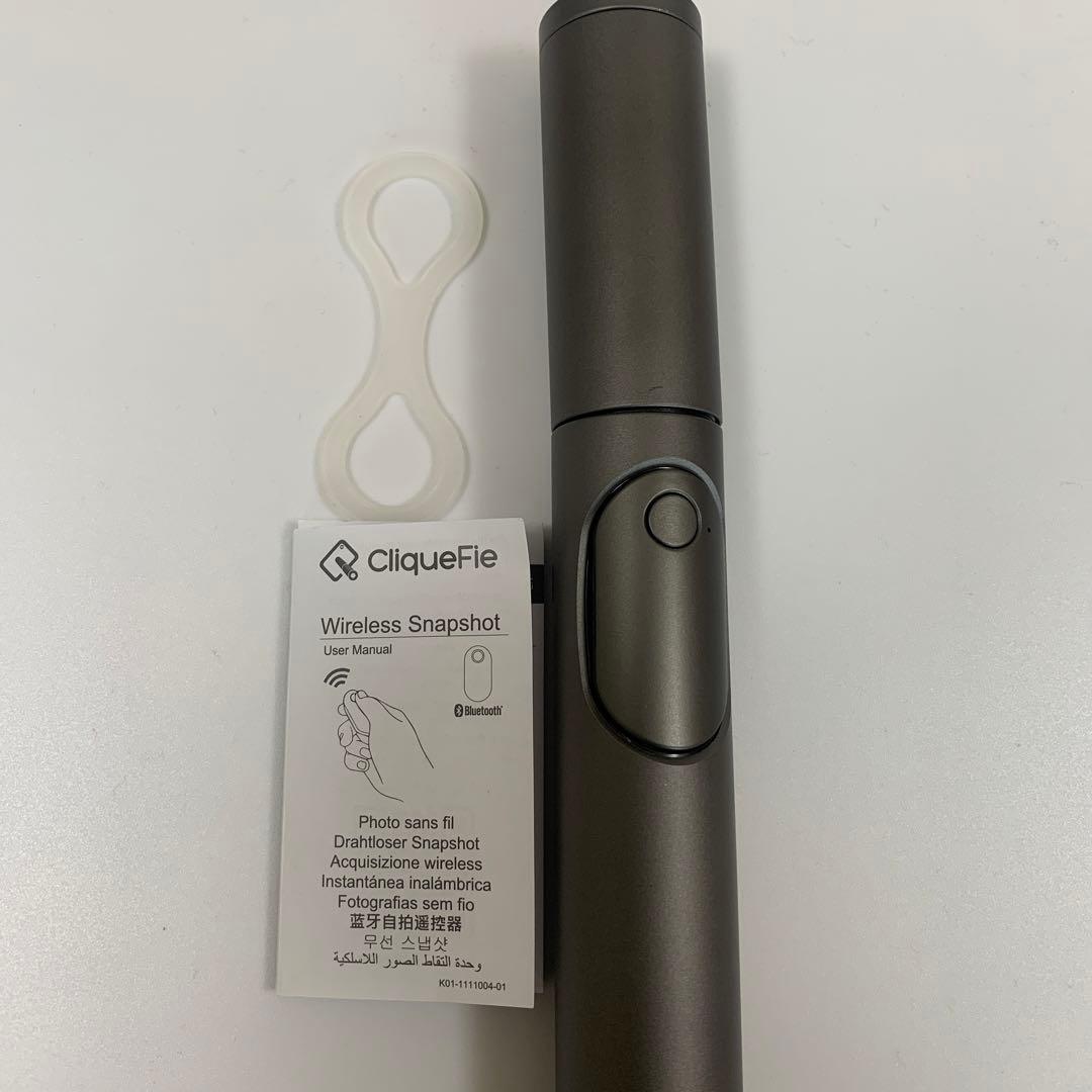 【✨超美品✨】自撮り棒　CliqueFie MAX Selfie Stick