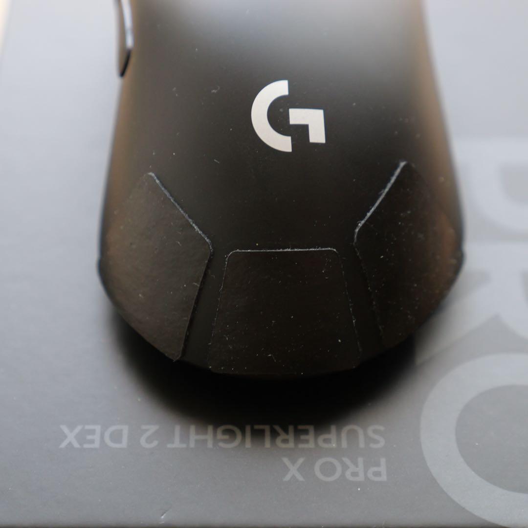 Logicool GproX superlight2dex ブラックソール交換済