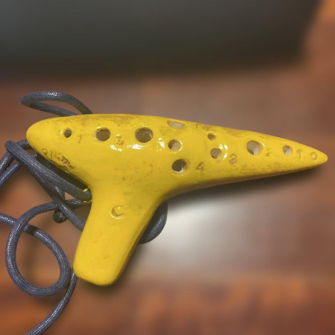 PRIMA AKETA 手作りオカリナ イエロー