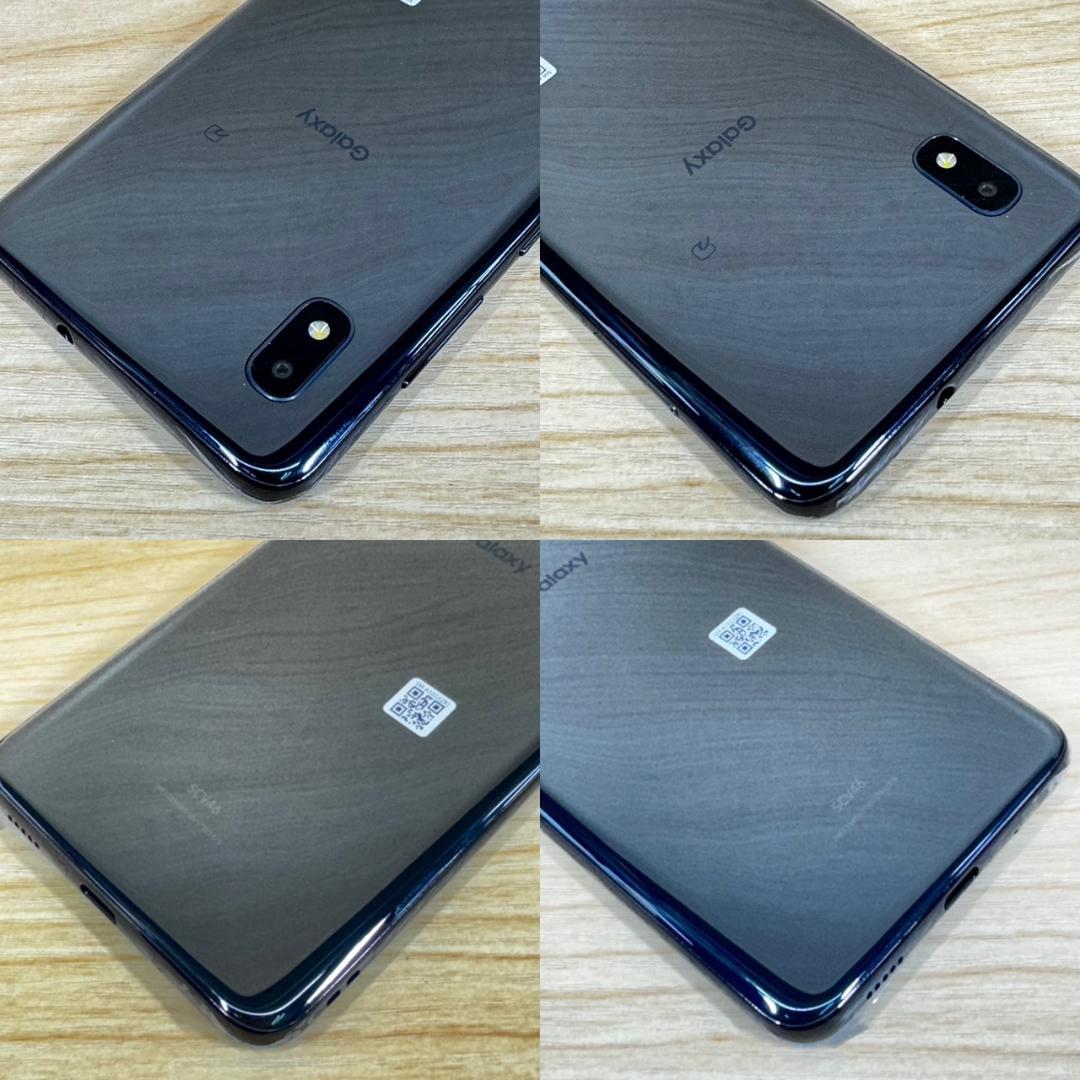 美品 SIMフリー Galaxy A20 SCV46 Black 157