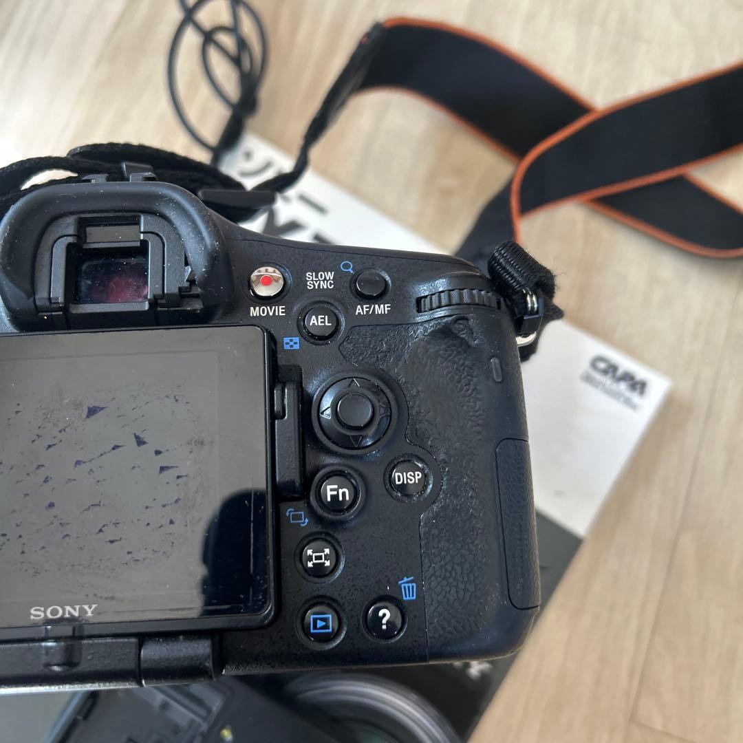 SONY ソニー デジタル一眼 α77 ボディ SLT-A77V レンズ