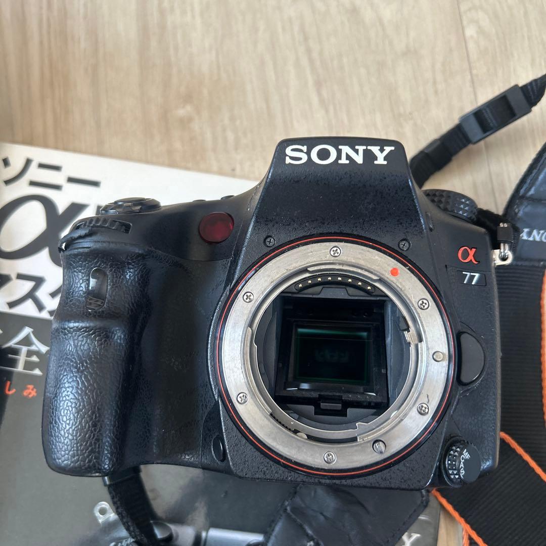 SONY ソニー デジタル一眼 α77 ボディ SLT-A77V レンズ