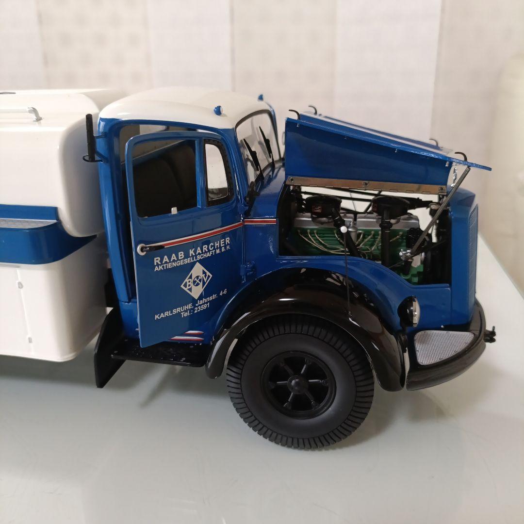 ミニチャンプス製　メルセデスベンツ L6600 タンクワゴン 1/18