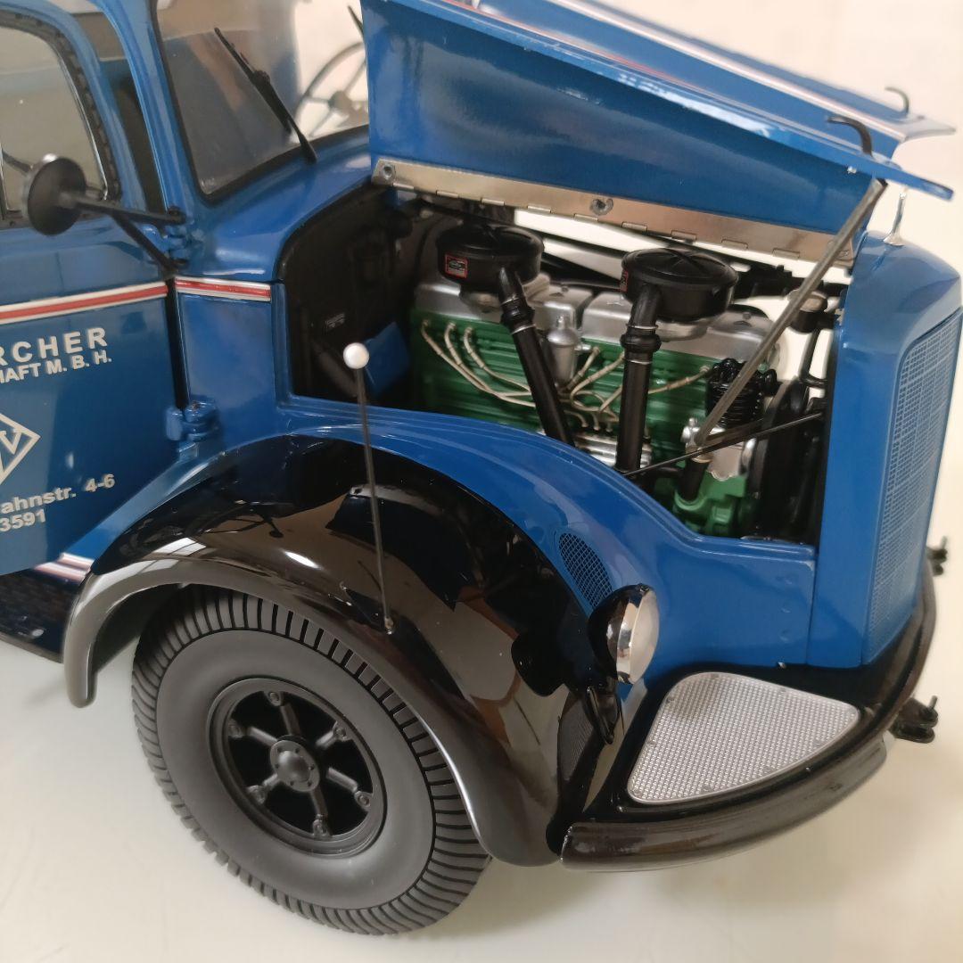 ミニチャンプス製　メルセデスベンツ L6600 タンクワゴン 1/18