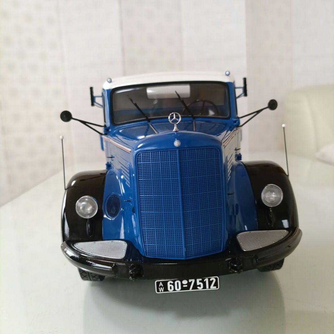 ミニチャンプス製　メルセデスベンツ L6600 タンクワゴン 1/18