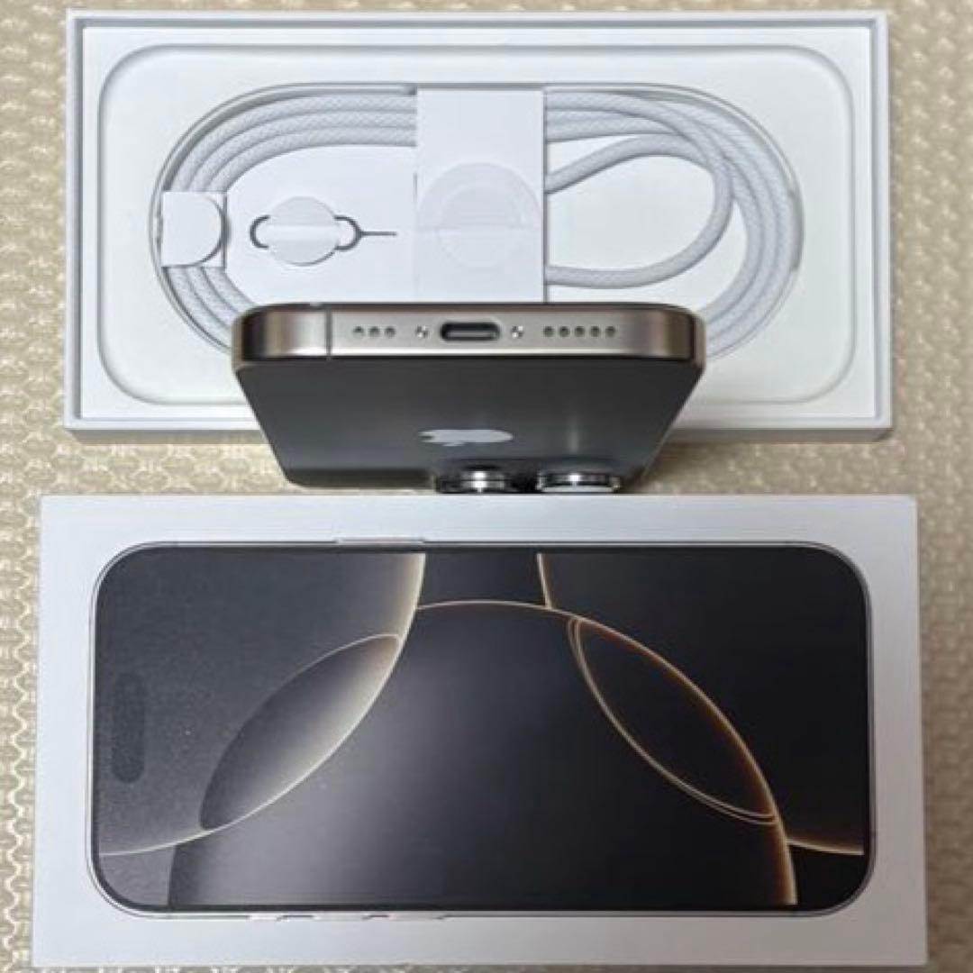 バッテリー容量100%！ iPhone16Pro 256GB SIMフリー 本体