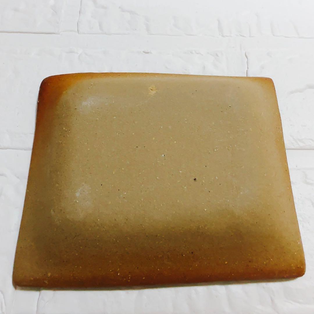 【新品】やちむん 北窯 與那原正守 ペルシャブルー 角皿 ボタニカル 3枚セット