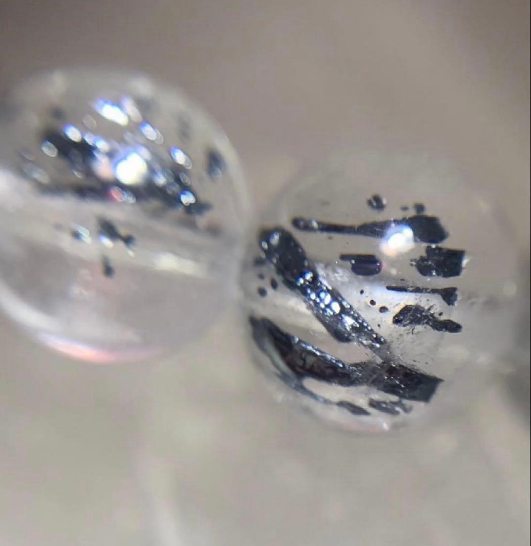 ⭐️極上⭐️スティブナイトインクォーツ　ブレスレット　ブラックプラチナルチルクォーツ