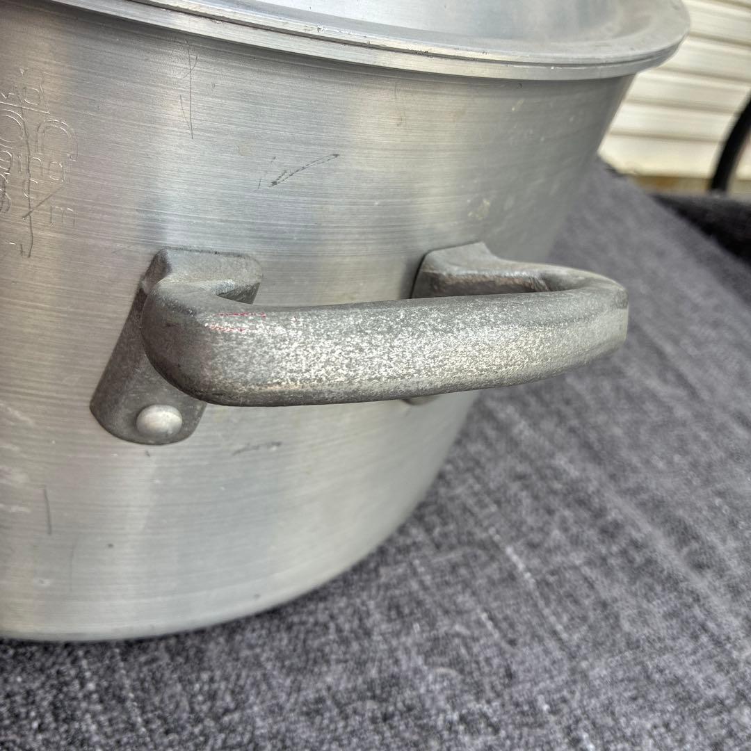 程度良好♪AKAO/アカオアルミDONシリーズ アルミ製寸胴鍋 ３６業務用 送込