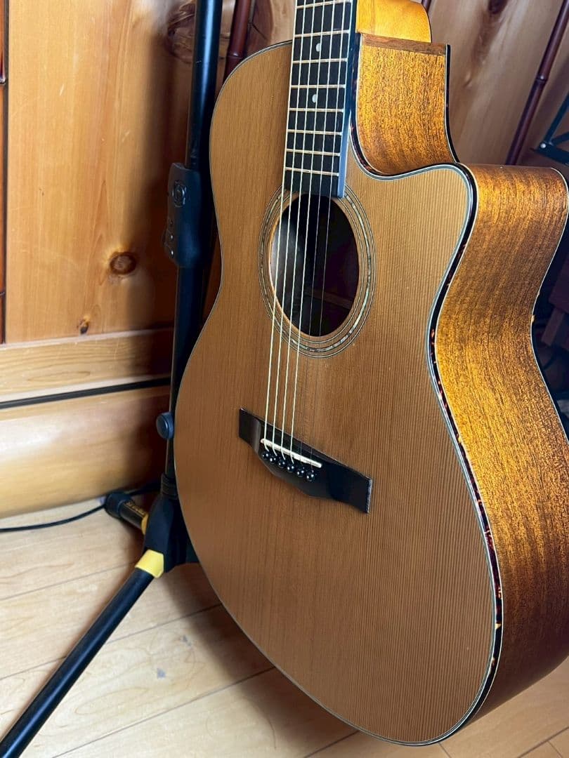 モーリスS-60 【極上品】トップシダー単板 バックマホガニー単板 ★極希少品★